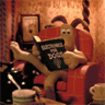 Gromit Reading Avatar