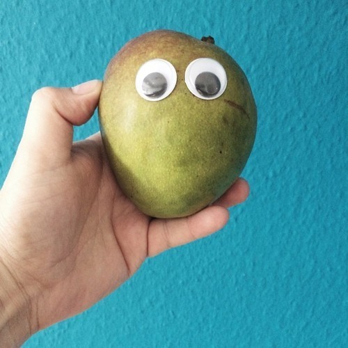 Mangos sehen dich an