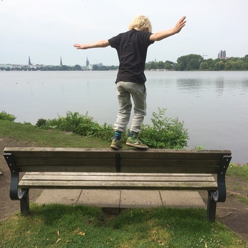 Sohn I vor Alster