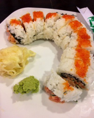 SAGOLIKT gott. Även om de hatade mig på sushistället.