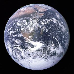 climate change blue marble