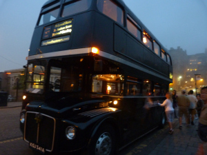 Edinburgh ghost bus