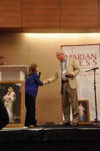 Presenting the CALA to Arthur Powers