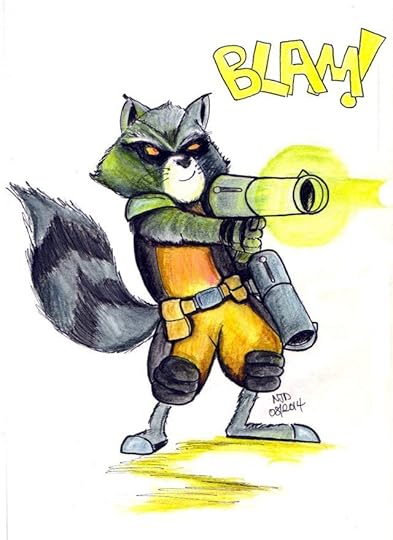 Rocket Raccoon by Nick Davis