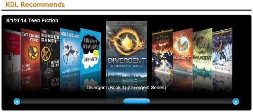 Top Ten Teen Fiction 08-01-2014