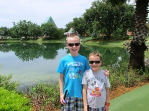 Disney World Mini Golf Fantasia Gardens