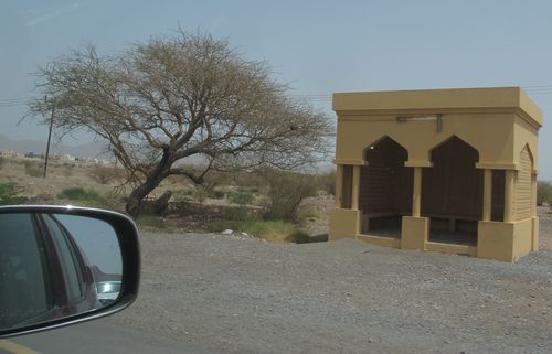 And another bus shelter. (Yes, I was taking photographs of bus shelters from my car.)