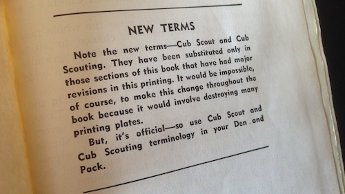 How Book of Cubbing (Boy Scouts of America), 1943
