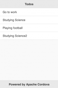 iPhone screenshot