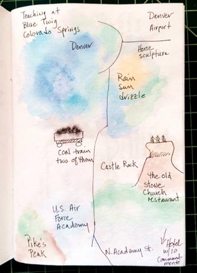 Trip from Denver to Colorado Springs.