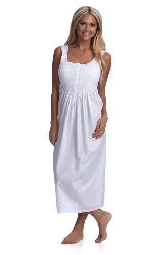 Handmade Smock Tatting Lace Lady Nightgown
