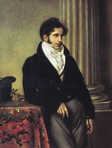 1815 portrait of Count Sergey Uvarov