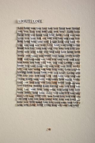 A Short Story About Love by Ellen Bell