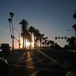 sunset santa monica