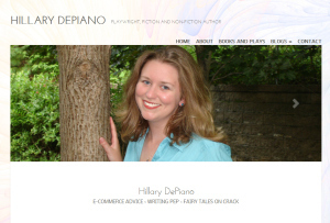 site design screen shot