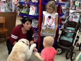 Dozer and Rosana at Kids Ketch