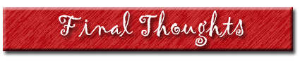 finalthoughts
