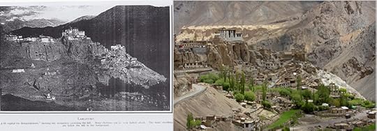 Lamayuru, in Buddhist Ladakh, (1926 and 2010)