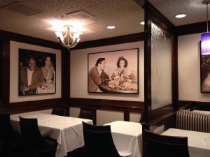 Steakhouse 55 Walt Disney and Shirley Temple Portrait