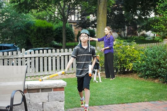 Squirt-Gun Fight! -- Whitefish Bay, Wisconsin, United States -- Copyright 2014 Jeffrey Friedl, http://regex.info/blog/