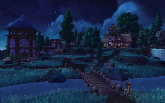 A player garrison in World of Warcraft: Warlords of Draenor