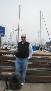 The husband loved the wharf. 