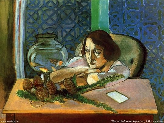 Matisse-Woman & Aquarium