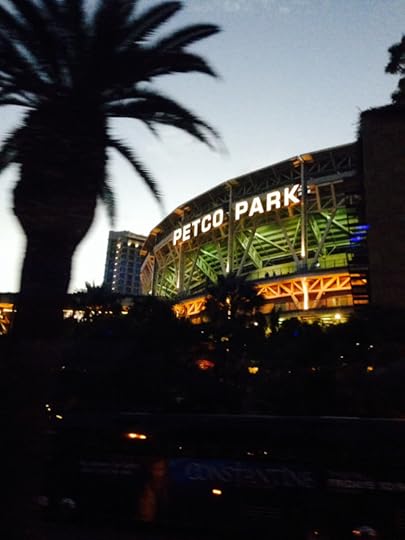 Petco Park, looking all gorgeous at dusk