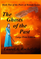 Cover for the large print edition of Ghosts of the Past