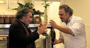 Who wouldn't want to share Prosecco with cheesemaker Luca?