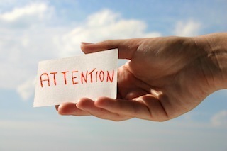 attention