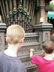 Waiting in Line at Disney World