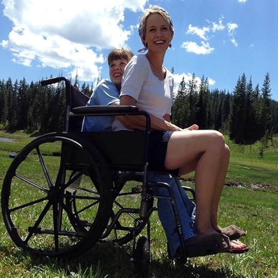 Mom and Avonlea at Lake