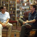 Me being grilled at Poisoned Pen in Arizona.