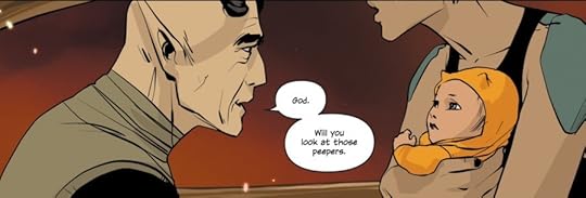 Without giving anything away, this moment is by far one of the most poignant and beautiful of the entire series so far. It actually brought me to tears.