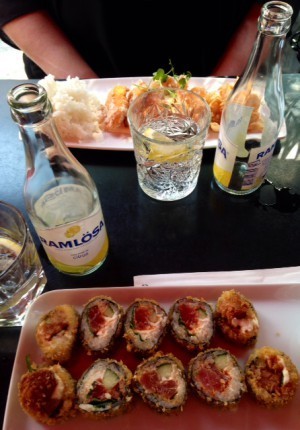 Restaurangen heter RAW - var där med en av mina allra bästa vänner.