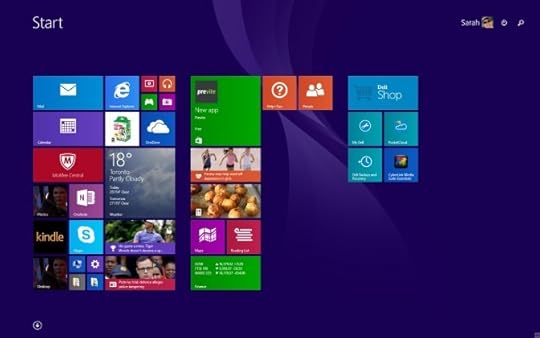 My Windows 8.1 Start Screen