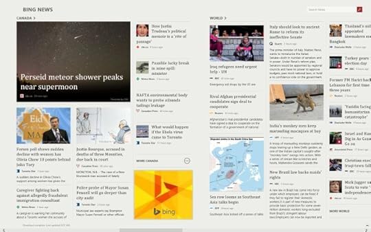 Windows 8.1 News App