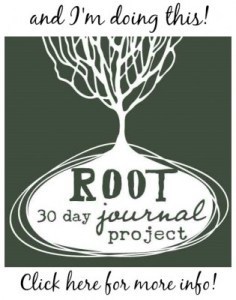 The tag Lisa uses for this journaling challenge.