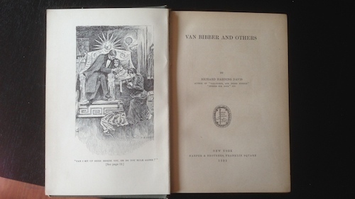 Van Bibber and Others, by Richard Harding Davis (1892), illustrations by Charles Dana Gibson, First Edition First Printing