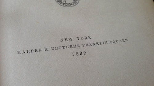 Van Bibber and Others, by Richard Harding Davis (1892), illustrations by Charles Dana Gibson, First Edition First Printing