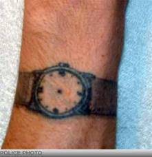 It's not time, it's a tattoo.