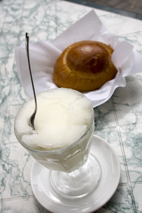 almond granita