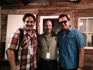 On stage with Will Kaufman and Carlos Rodriguez