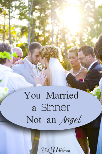 You Married A Sinner Not An Angel