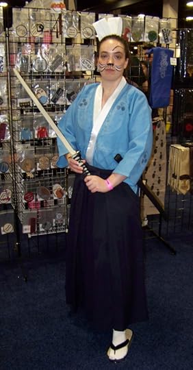 Usagi Yojimbo. Please note the raised eyebrow. I love little touches like that.