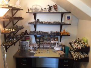 Office-painting station