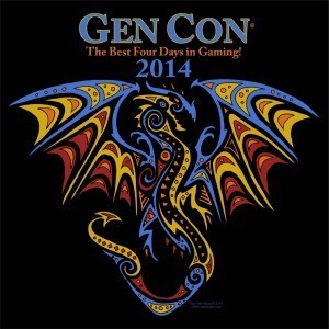 Scott Elliott of Gen Con gave me a hoody with this year's sweet design on it. 