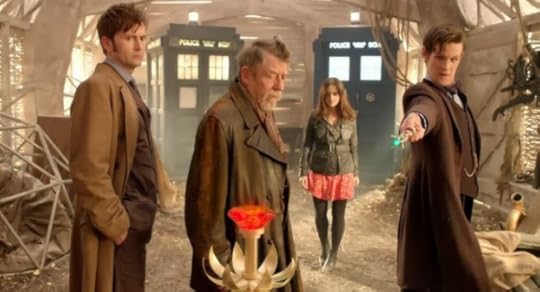 Day of the Doctor - red button