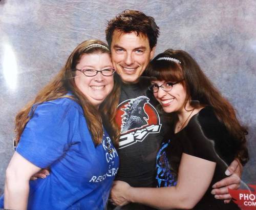 The love shines here in our Barrowman sandwich. Where are my fries?